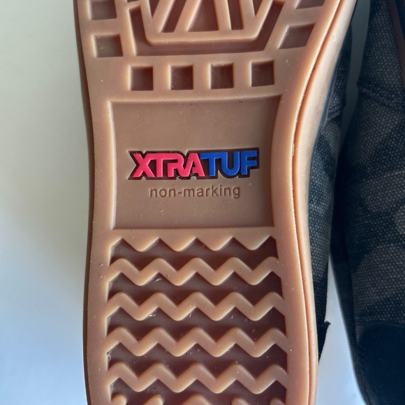 Men’s Xtra Tuf Green Military Fabric Rubber Outsole Low Top Sneakers Size 8 - Picture 10 of 16